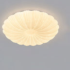 Modern Minimalist Shell Acrylic Round LED Flush Mount Ceiling Light Lumendat