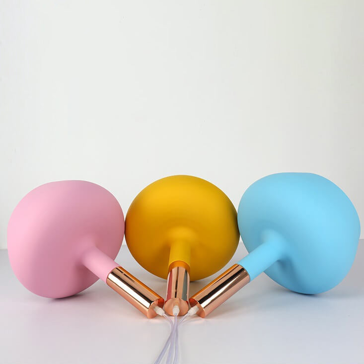 Nordic Macaron Aluminum Dome Bottle 1-light Pendant Light