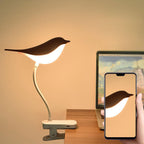 Nordic Creative Bird Clip USB Charging LED Night Light Table Lamp Lumendat