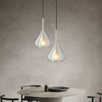 Contemporary Scandinavian Diamond Copper Glass 1-light Pendant Light for Bedroom