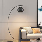Nordic Minimalist Curved Line Dome 1-Light Standing Floor Lamp Lumendat
