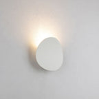 Minimalist Round 1-Light LED Indoor Outdoor Wall Sconce Lamp