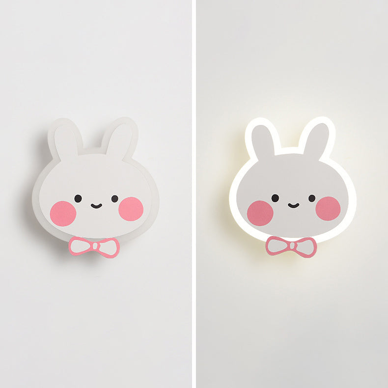 Lumendat Contemporary Creative Acrylic Cartoon Fairy Astronaut Iron LED Kids Wall Sconce Lamp For Bedroom Lumendat