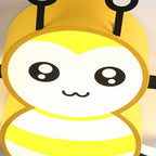 Lumendat Cartoon Creative Bees Acrylic Iron LED Flush Mount Ceiling Light Lumendat