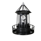 Creative Solar Rotating Tower Resin Hardware LED Garden Decoration Landscape Light Lumendat