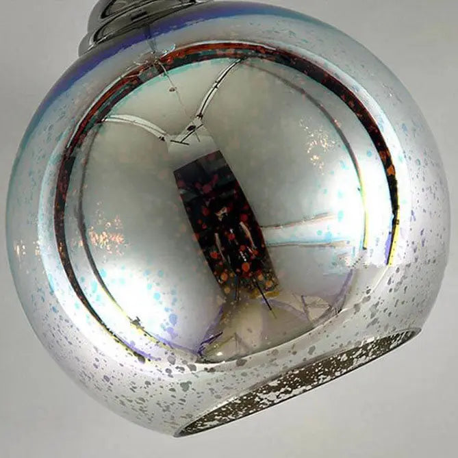 Modern Creative 3d Colorful Fireworks Glass Dome 2/3 Light Island Light Chandelier Lumendat