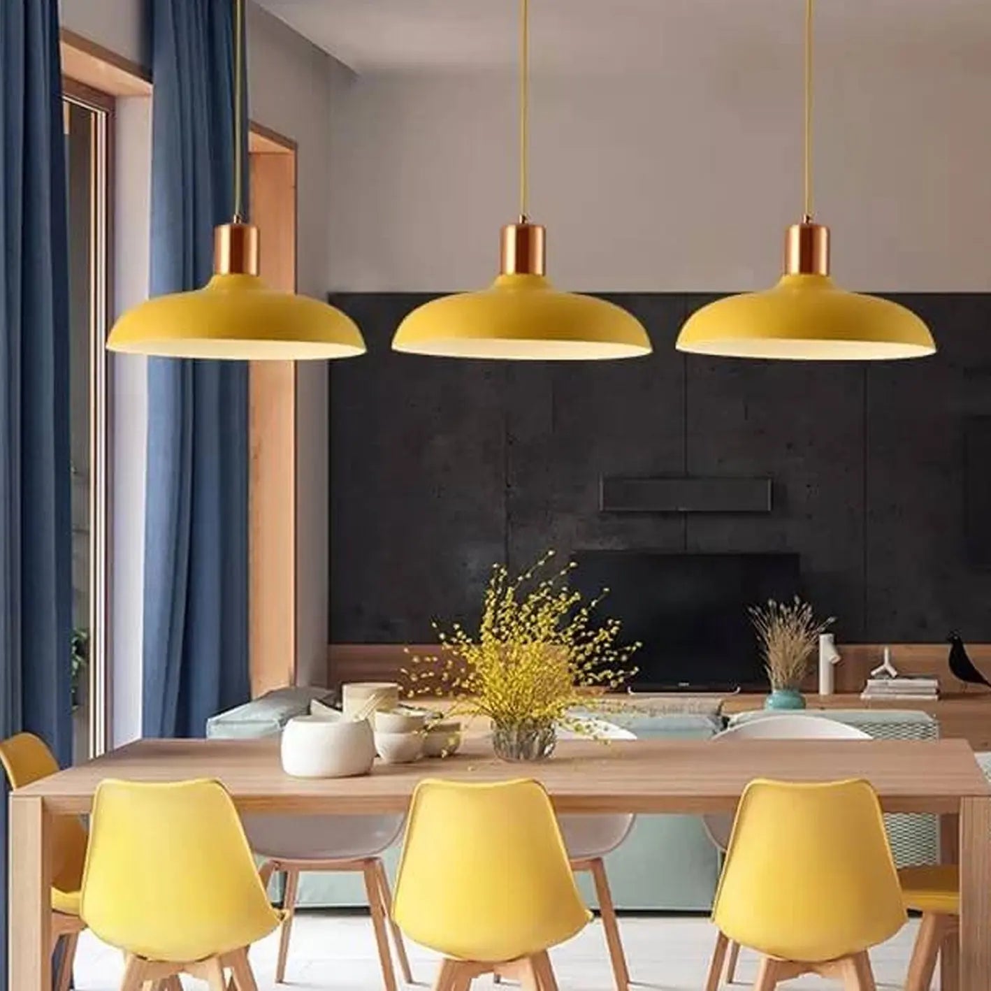 Nordic Creative Macaron Color 1-light Pendant Light BulbSquare