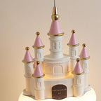 Lumendat Contemporary Nordic Kids Resin PVC PE Castle 1-Light Pendant Light For Bedroom Lumendat
