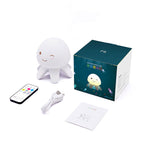 Creative Silicone Jellyfish Music USB Rechargeable Remote Control LED Night Light Table Lamp Lumendat