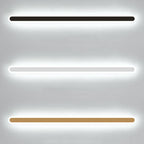Modern Minimalist Long Bar Iron Acrylic LED Wall Sconce Lamp
