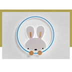 Lumendat Childlike Creative Cartoon Rabbit Design LED Flush Mount Light Lumendat