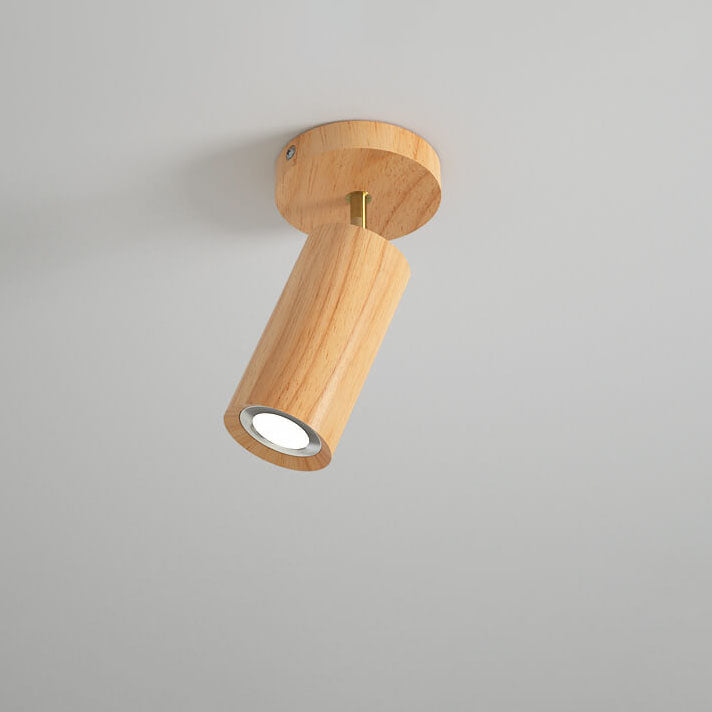Simple Log Spotlight Track LED Semi-Flush Mount Ceiling Light Lumendat