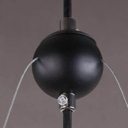 Modern Creative Basketball Iron Glass Mesh Rope 1-light Pendant Light
