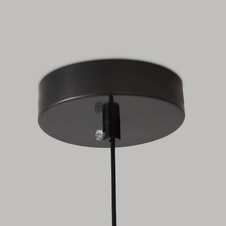 Nordic Creative Brass Spherical Glass Long Strip LED Pendant Light BulbSquare