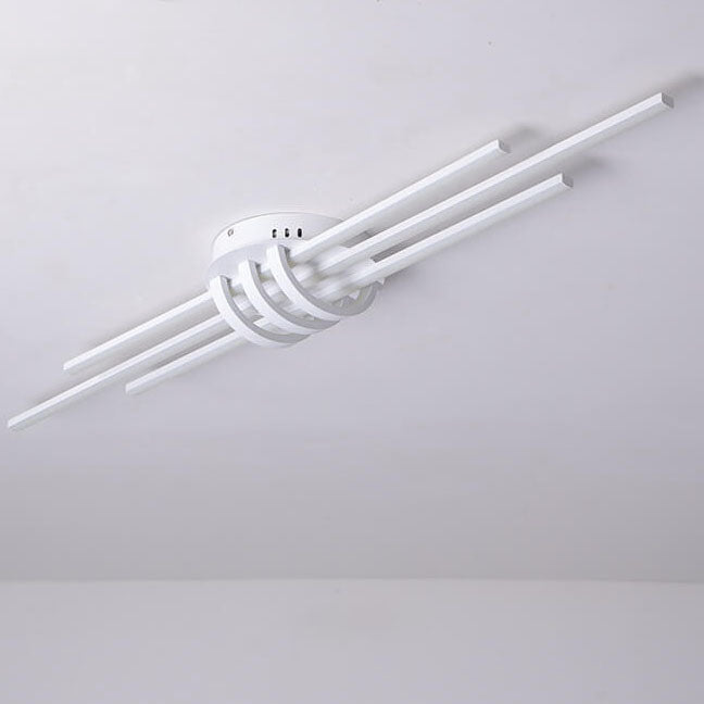 Modern Minimalist Long LED Flush Mount Lighting Lumendat
