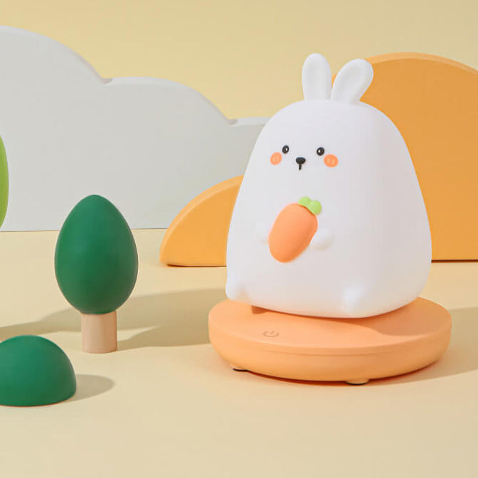 Creative Silicone Animal USB Rechargeable Night Light Decorative Table Lamp Lumendat