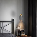 Modern Teardrop Crystal LED Pendant Light BulbSquare