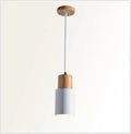 Nordic Macaron Cylinder Aluminum 1-light Single LED Pendant Light Lumendat