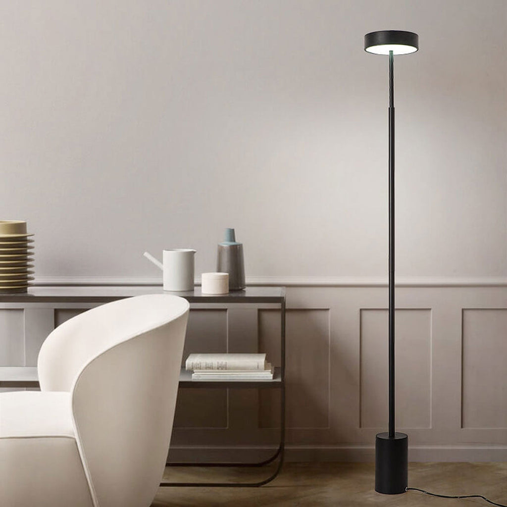 Nordic Minimalist Column LED Standing Floor Lamp Lumendat