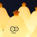 Lumendat Creative Cartoon Pear Silicone Timing LED Night Light Table Lamp Lumendat