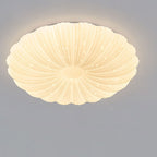 Modern Minimalist Shell Acrylic Round LED Flush Mount Ceiling Light Lumendat