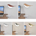 Nordic Creative Bird Clip USB Charging LED Night Light Table Lamp Lumendat