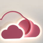 Lumendat Creative Cartoon Acrylic Cloud Design LED Flush Mount Ceiling Light Lumendat