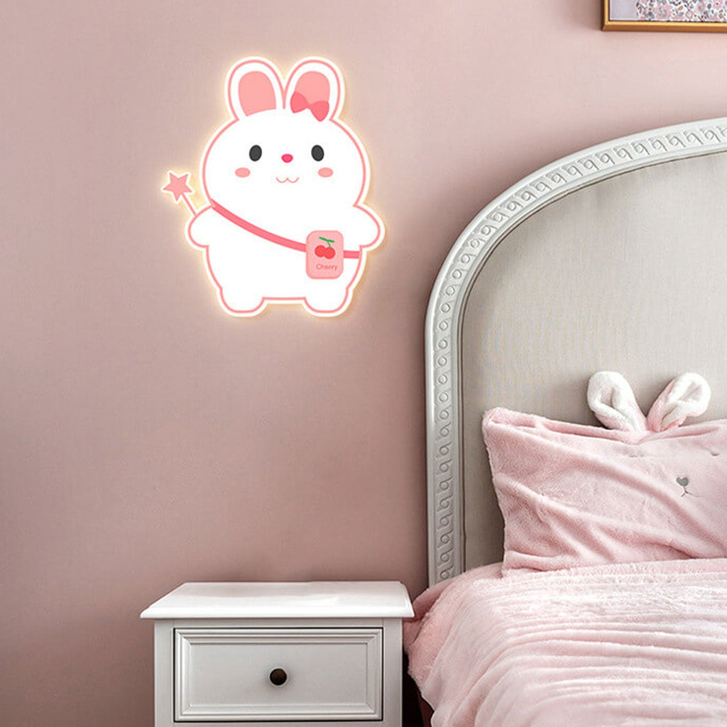 Lumendat Creative Cartoon Rabbit Unicorn Kids LED Wall Sconce Lamp Lumendat