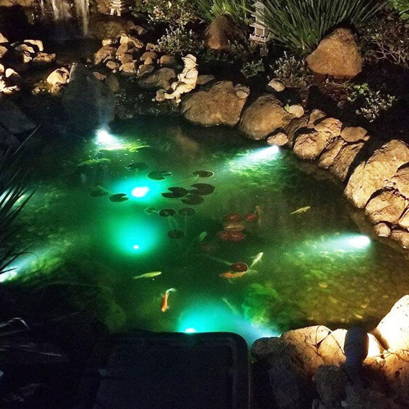 Solar Waterproof RGB Lawn Decoration LED Spotlight Landscape Light Lumendat