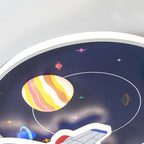 Lumendat Cartoon Creative Aircraft Space LED Kids Flush Mount Ceiling Light Lumendat