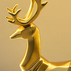 Nordic Creative Circle Deer USB LED Night Light Table Lamp Lumendat