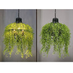 Creative Plant Vine 3-light Chandelier – Botanical Lobelia & Willow Designs Lumendat