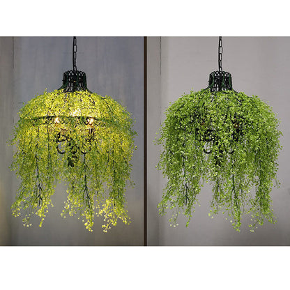 Creative Plant Vine 3-light Chandelier – Botanical Lobelia & Willow Designs