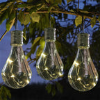 Creative Color Bulbs Plastic Solar LED Outdoor Hanging Light Lumendat