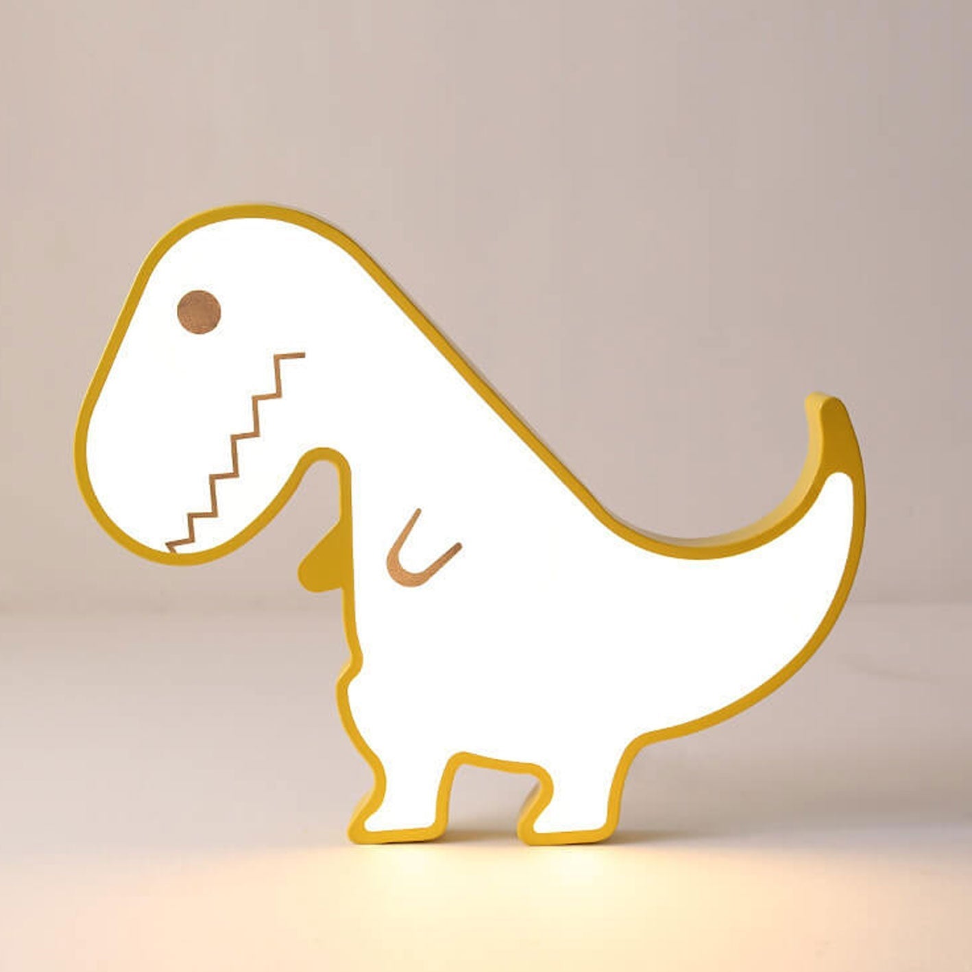 Lumendat Cartoon Creative Metal Dinosaur LED Flush Mount Ceiling Light Lumendat