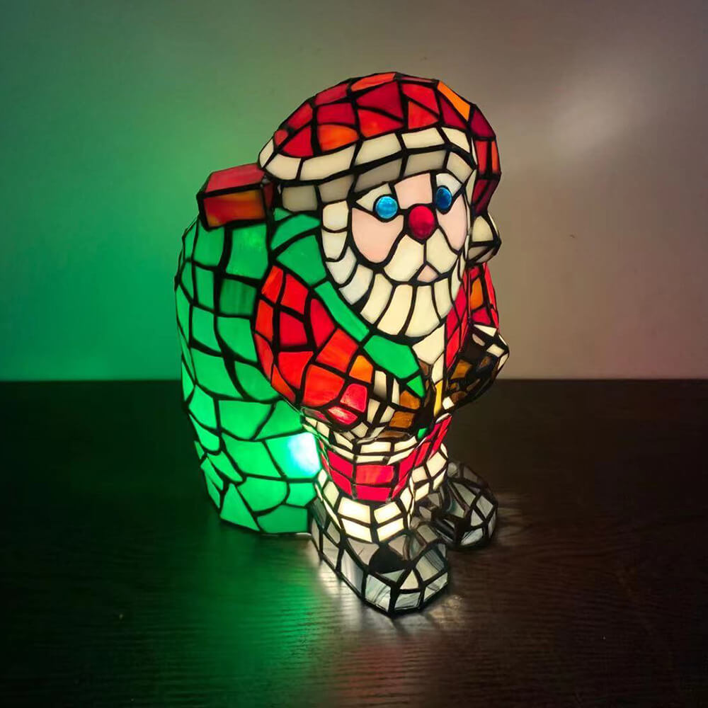 Tiffany Creative Animal Stained Glass 1-Light Decorative Table Lamp Lumendat