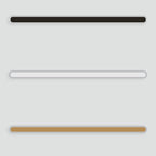 Modern Minimalist Long Bar Iron Acrylic LED Wall Sconce Lamp