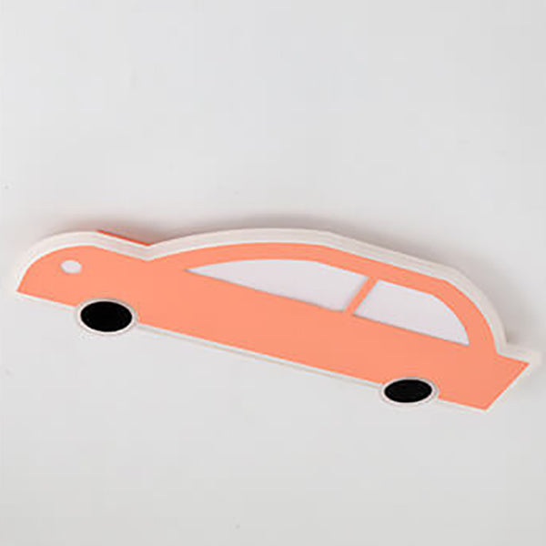 Lumendat Cartoon Creative Car Shape Iron LED Flush Mount Ceiling Light Lumendat