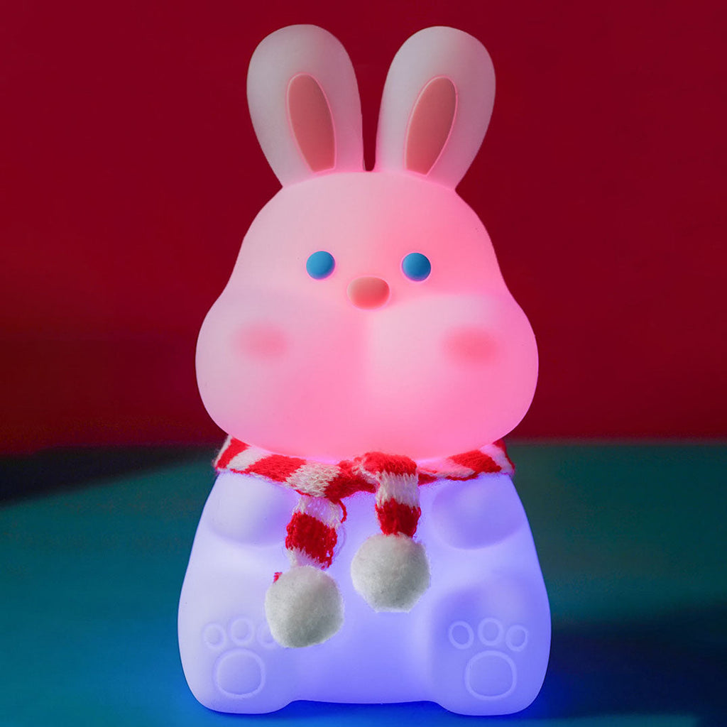 Lumendat Creative Cartoon Rabbit Silicone Pat USB LED Night Light Table Lamp Lumendat