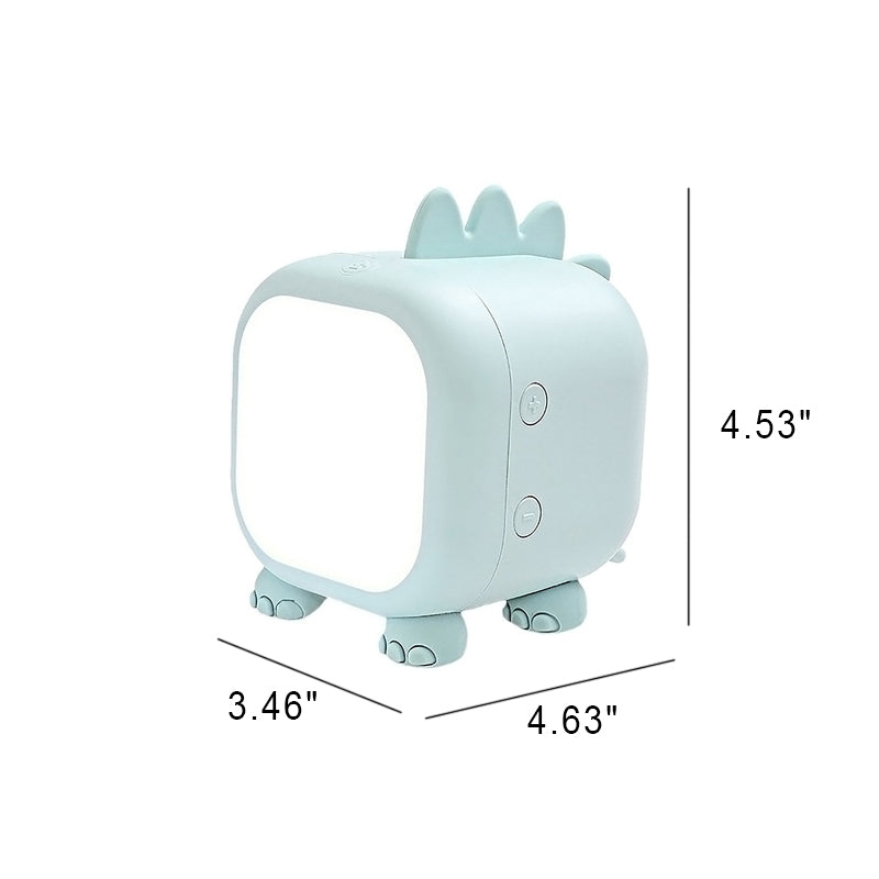 Lumendat Creative Silicone Dinosaur Square USB LED Night Light Table Lamp Lumendat