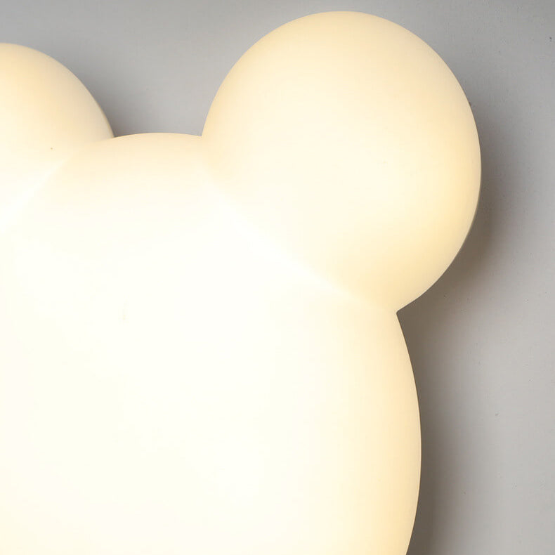 Lumendat Cartoon Minimalist Bear Shape LED Wall Sconce Lamp Lumendat