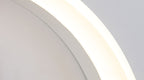 Creative Solid Wood Acrylic Storage Decoration Round LED Wall Sconce Lamp Lumendat