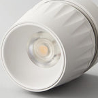 Modern Minimalist Aluminum Adjustable Angle LED Spotlight Semi-Flush Mount Ceiling Lumendat