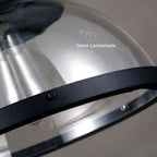 Retro Glass Shade 1-light Single Dome Pendant Light Lumendat