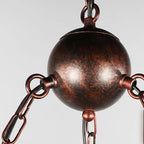 Vintage Nautical 3/7-light Metal Lantern Chandeliers Lumendat
