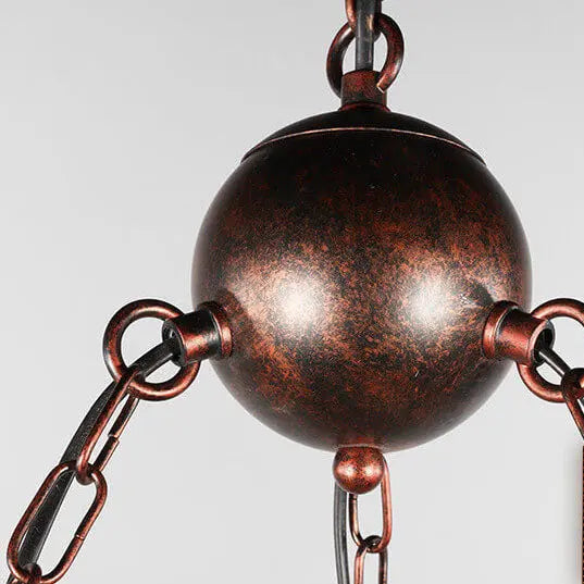 Vintage Nautical 3/7-light Metal Lantern Chandeliers Lumendat