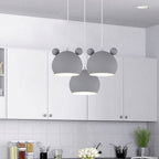 Lumendat Cartoon Bear Head 1-Light Dome Pendant Light Lumendat