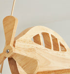 Lumendat Cartoon Aircraft Wooden 3-Light LED Chandeliers Lumendat