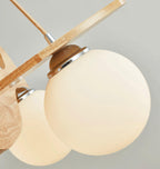 Lumendat Cartoon Aircraft Wooden 3-Light LED Chandeliers Lumendat
