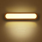 Nordic Solid Wood Long Bar 1-Light LED Wall Sconce Lamp
